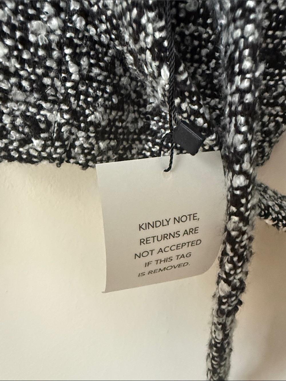 NWT Lovers + Friends Lucca Tweed Jacket Black & White NWT | REVOLVE $298 - Picture 8 of 8